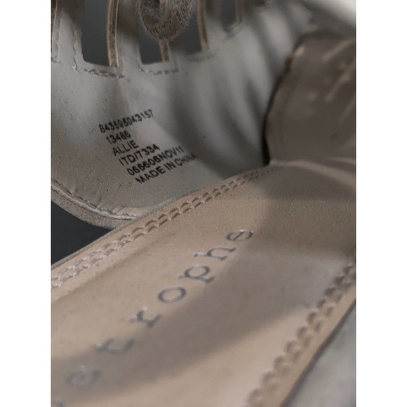 Taupe Cork Heel size 9.5 - Picture 6 of 7